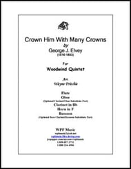 Crown Him with Many Crowns Woodwind Quintet P.O.D. cover Thumbnail